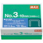 ホッチキス　中型３号足１０ｍｍ　２４００本１箱