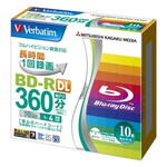 ＢＤ－Ｒ　２層　録画用　２６０分　１－４倍速　５ｍｍケース１０枚パック　ワイド印刷対応　■お取り寄せ品