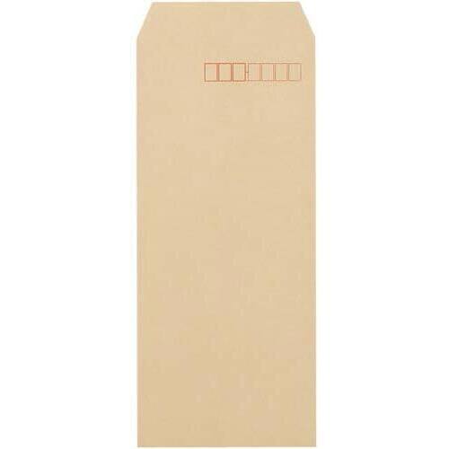 クラフト封筒（テープ付）　長４　７０ｇ　１００枚入