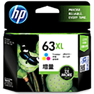 ＨＰ　６３ＸＬ　インクカートリッジ　カラー（増量）　■２営業日内届