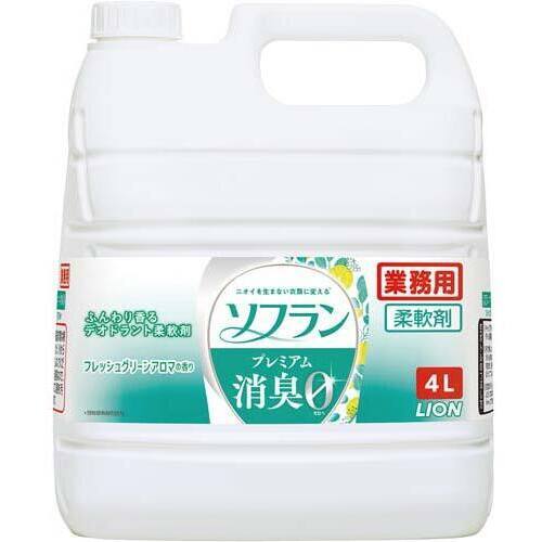 ソフランＰ消臭　Ｆグリーンアロマ　詰替４Ｌ&times;３