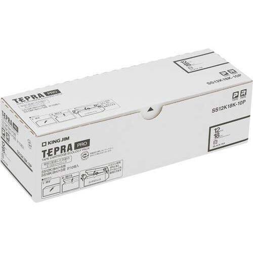 ＰＲＯテ－プ１０個パック白１２／１８ｍｍ
