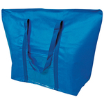 多目的不織布バッグ　ブルー　　７－３１９９－０１　●ご注文は８個から