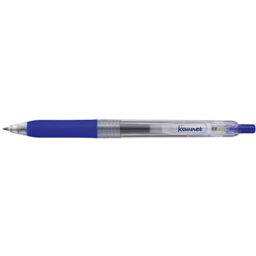 ノック式ゲルインクボールペン　０．５ｍｍ　青４０本