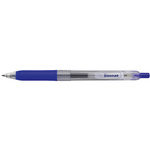 ノック式ゲルインクボールペン　０．５ｍｍ　青４０本
