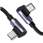 ＵＳＢ－Ｃ　両端Ｌ字　急速充電ケーブル　１ｍ