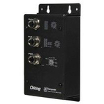 鉄道向けＥＮ５０１５５準拠　ギガ対応ＰｏＥスプリッタ　１ポート２４Ｖ　ＤＣ出力　Ｍ１２コネクタ　■お取り寄せ品