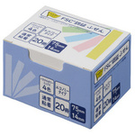 ふせんエコノミー７５&times;１４　１００枚４色２０冊&times;４