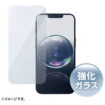 液晶保護フィルム（強化ガラス・Ａｐｐｌｅ　ｉＰｈｏｎｅ　１６ｅ）　ＰＤＡ－ＦＩＰ１６ＥＧ　■お取り寄せ品