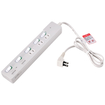 個別スイッチ付ＵＳＢタップ　１ｍ　ホワイト　ＷＬＫ－３２２１ＳＵＣ（Ｗ）　■お取り寄せ品