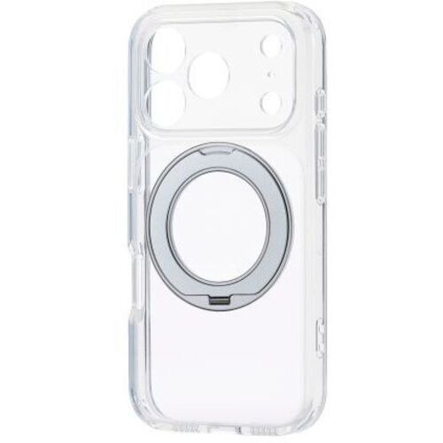 ｉＰｈｏｎｅ　１７　Ｐｒｏ／ハイブリッドケース／極限／ＭＡＧＫＥＥＰ／スタンド／シルバー　■お取り寄せ品