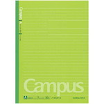 キャンパスノートドット罫　セミＢ５　緑７ｍｍ　１冊