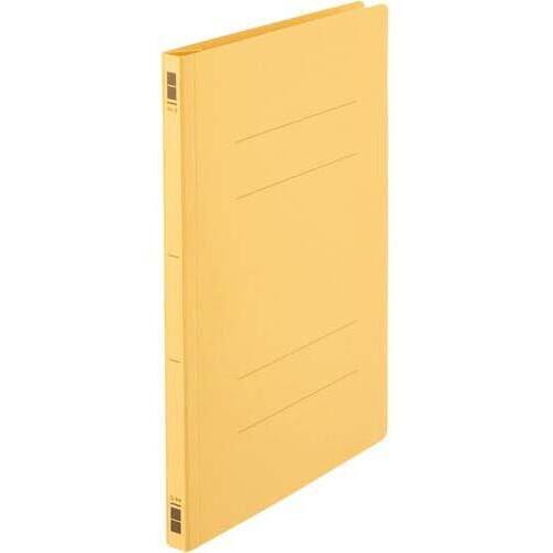 フラットファイル樹脂とじ具　Ａ４縦　黄　１０冊
