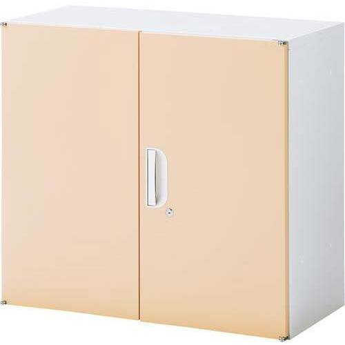 アッセ収納８００&times;４００上置２段７３０ＮＡ両開　【組立サービス付】