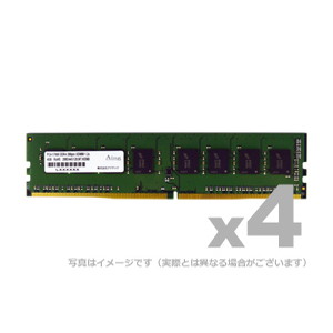 ＤＯＳ／Ｖ用　ＤＤＲ４－２４００　２８８ｐｉｎ　ＵＤＩＭＭ　１６ＧＢ&times;４枚　ＡＤＳ２４００Ｄ－１６Ｇ４　■お取り寄せ品