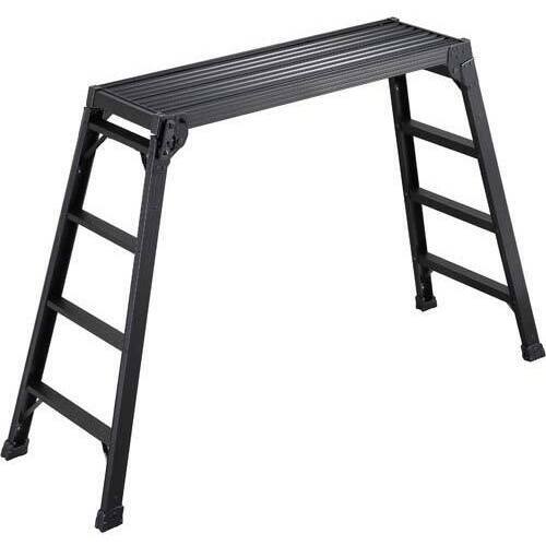アルミ足場台ブラック　９８ｃｍ
