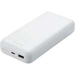 モバイルバッテリー／２００００ｍＡｈ／２０Ｗ／Ａ×１／Ｃ×１／ホワイト　ＤＥ－Ｃ３４－２００００ＷＨ　■お取り寄せ品