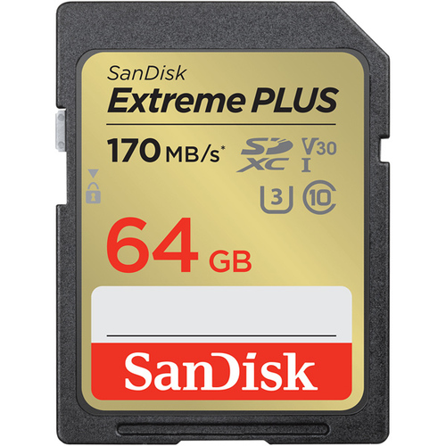 エクストリーム　プラス　ＳＤＸＣ　ＵＨＳ－Ｉ　カード　６４ＧＢ　ＳＤＳＤＸＷＨ－０６４Ｇ－ＪＮＪＩＰ　■お取り寄せ品