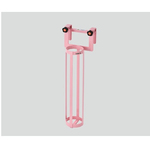 酸素ボンベラック（ベッド用）ピンク　ＢＢ－Ｐ　０－２３９６－０２