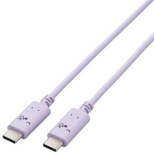 ＵＳＢ　Ｔｙｐｅ－Ｃケーブル／顔つき／１．０ｍ／スリーピー　ＭＰＡ－ＣＣＦ１０ＰＵＦ　■お取り寄せ品