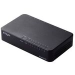 Ｇｉｇａ対応スイッチングＨｕｂ／８ポート／電源外付モデル／ブラック　ＥＨＣ－Ｇ０８ＰＡ４－Ｂ　■２営業日内届