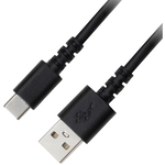 ＵＳＢ　Ｔｙｐｅ－Ａ　－　ＵＳＢ　Ｔｙｐｅ－Ｃ　充電／データ転送ケーブル　０．５ｍ　ブラック　■お取り寄せ品