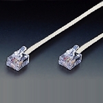 モジュラーコード　６極４芯タイプ（１５Ｍ）　白色　ＴＦ－１１５０ＷＴ　■お取り寄せ品