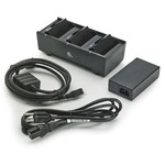 ＺＱ３１０　Ｐｌｕｓ　３２０　Ｐｌｕｓ　バッテリー３連充電器　ＡＣアダプタ　ＡＣコード同梱　Ｚｅｂｒａ　■お取り寄せ品