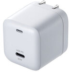 ＵＳＢ　ＰＤ対応キューブ型ＡＣ充電器（ＰＤ２０Ｗ）　ＡＣＡ－ＰＤ８９Ｗ　■お取り寄せ品