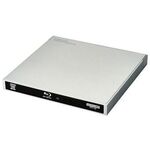 ポータブルＢＤドライブ／Ｍａｃ／Ｔｙｐｅ－Ｃケーブル付／シルバー　ＬＢＤ－ＰＷＢ６Ｕ３ＣＭＳＶ　■お取り寄せ品