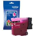 【ブラザー純正】インクカートリッジ　マゼンタ　大容量タイプ　ＬＣ５１６ＸＬＭ　■２営業日内届