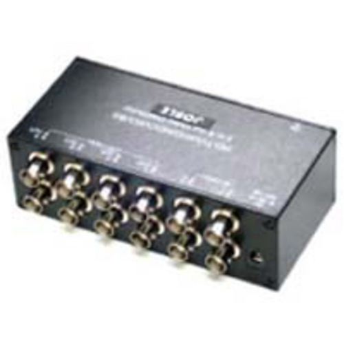 ＡＨＤ／ＨＤ－ＴＶＩ／ＨＤＣＶＩ／コンポジット対応　４入力各２出力映像分配器　■お取り寄せ品