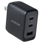 ノートＰＣ用ＡＣアダプター／ＰＤ７０Ｗ／Ｃ&times;２／ＵＳＢ－Ａ／ブラック　ＡＣＤＣ－ＰＤ１２７７０ＢＫ　■お取り寄せ品