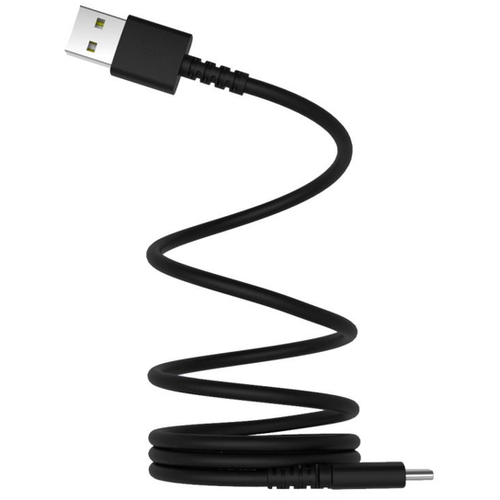 ＵＳＢ充電＆同期ケーブル　マグネット内蔵　Ａ－Ｃ　１ｍ　ブラック　ＡＪ－６７０　■お取り寄せ品