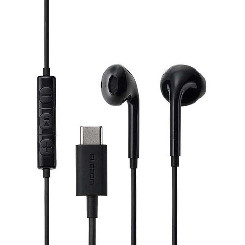 有線イヤホン／ＵＳＢ　Ｔｙｐｅ－Ｃ／インナーイヤー／ブラック　ＥＨＰ－ＤＦ１８ＩＭＢＫ　■お取り寄せ品