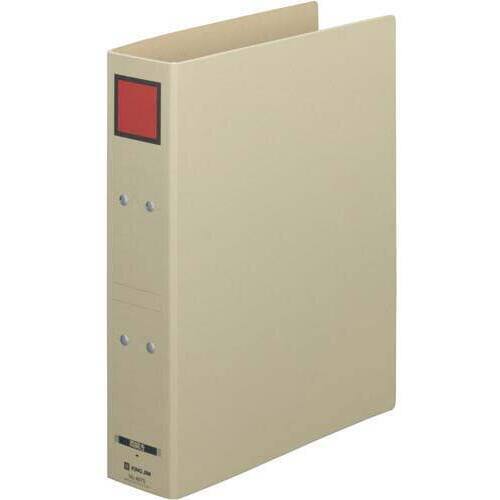 保存ファイル　ドッチ（両開き）Ａ４　縦　背幅６５ｍｍ　赤　３冊