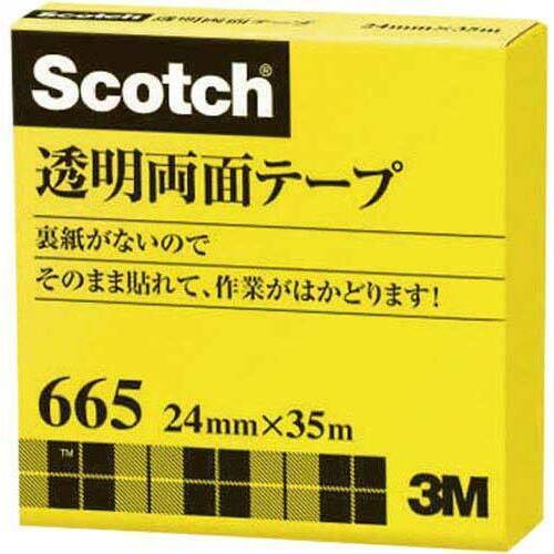 透明両面テープ　大巻　２４ｍｍ&times;３５ｍ