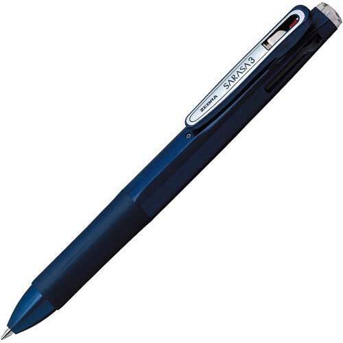 多色ボールペン　サラサ３Ｂ　０．５ｍｍ　ネイビー