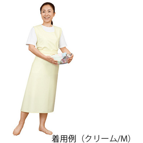 入浴介助エプロン（ひもタイプ）　ピンク／Ｌ　６０１３