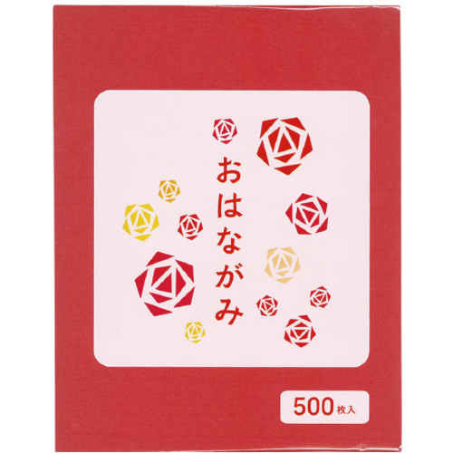 お花紙　赤　５００枚　&times;５