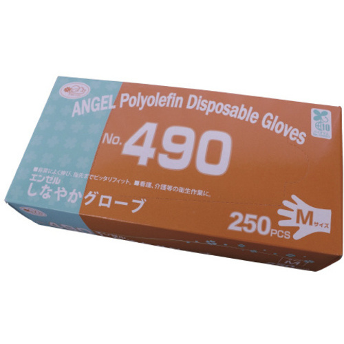 しなやかグローブ　Ｍサイズ　２５０枚入&times;１０