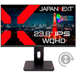 液晶ディスプレイ　２３．８型／２５６０×１４４０／ブラック　ＪＮ－ＩＰＳ２３８０ＦＬＷＱＨＤ－ＨＳＰ－Ｎ　■お取り寄せ品