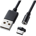 超小型Ｍａｇｎｅｔ脱着式ＵＳＢ　ＴｙｐｅＣケーブル　１ｍ　ＫＵ－ＣＭＧＣＡ１　■お取り寄せ品