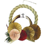 正月飾り　風流飾り光輪　響