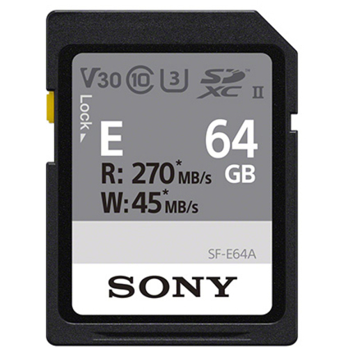ＳＤＸＣ　ＵＨＳ－ＩＩ　メモリーカード　Ｃｌａｓｓ１０　６４ＧＢ　ＳＦ－Ｅ６４Ａ　■２営業日内届