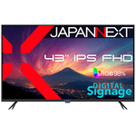 液晶ディスプレイ　４３型／１９２０×１０８０／ＨＤＭＩ×３／ブラック／スピーカー有／２年保証　■２営業日内届