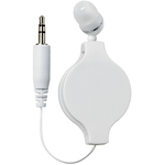 地デジ用イヤホン　１．２ｍ　ホワイト　ＲＥ－ＳＴＫＭ０１（Ｗ）　■お取り寄せ品