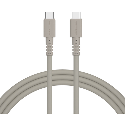ＭＯＴＴＥＲＵ　ＵＳＢ－ＣｔｏＣケーブル　２ｍ　ラテグレージュ　ＭＯＴ－ＳＣＢ２４０ＣＣＧ２００－ＧＹ　■お取り寄せ品