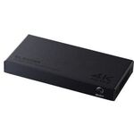 ＨＤＭＩ切替器／４Ｋ６０Ｈｚ対応／４ポート／３入力（ＨＤＭＩ）＋１出力（ＨＤＭＩ）／メタル筐体／ブラック　■お取り寄せ品