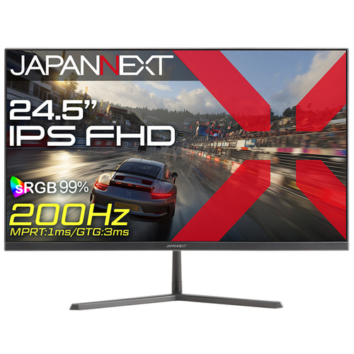 ゲーミングディスプレイ　２４．５型／１９２０&times;１０８０／ブラック　ＪＮ－ＩＰＳ２４５Ｇ２００Ｆ　■２営業日内届